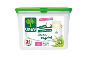 Lessive Hypoallergénique au Savon Végétal Eco Arbre Vert