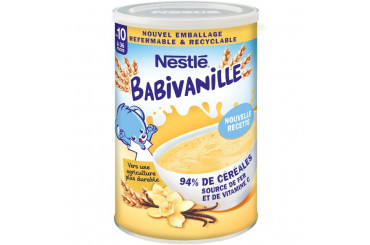 Céréales Vanille Dès 10 Mois Babivanille Nestlé