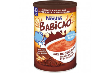 Céréales Chocolat en Poudre Dès 10 Mois Babicao Nestlé