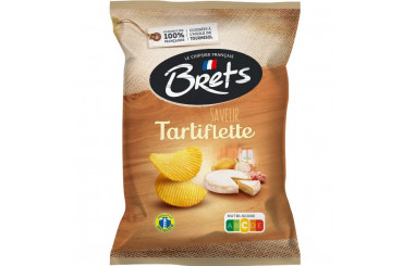 Chips Ondulées Saveur Tartiflette Brets