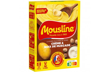 Purée de Pomme de Terre Crème et Muscade Mousline