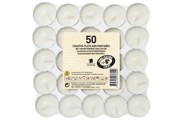 Bougies Blanches 8 Heures Carrefour
