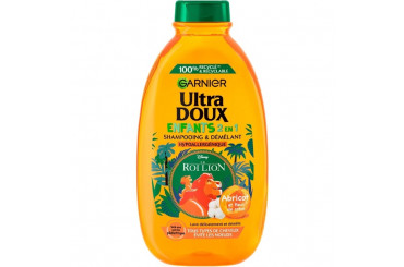 Shampoing 2 en 1 Enfants Abricot et Fleur de Coton Ultra Doux Garnier
