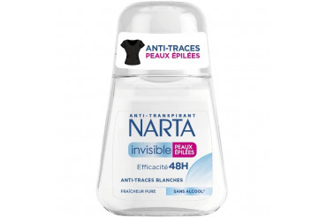 Déodorant Invisible Anti-Traces Peaux Epilées 48H Narta