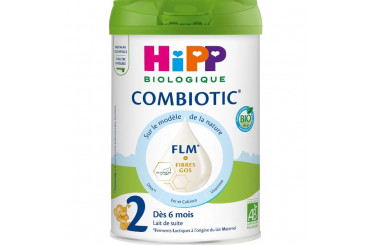 Lait en Poudre Suite 2 Combiotic Dès 6 Mois Bio Hipp