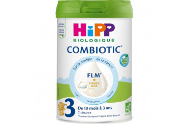 Lait en Poudre Croissance 3 Combiotic Dès 10 Mois Bio Hipp