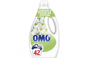 Lessive Liquide Jasmin et Fleur de Coton Omo 