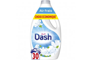 Lessive Liquide Air Frais et Fleurs Blanches 2-en-1 Dash