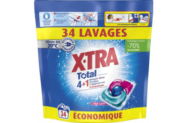 Lessive Total 4+1 Fraîcheur Total X-Tra