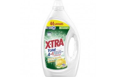 Lessive Liquide Savon de Marseille & Aloe Vera Total 4+1 X-tra