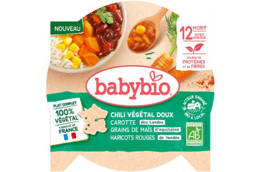Chili Végétarien Doux Bio Dès 12 Mois Babybio