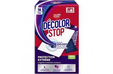 Lingettes Anti Décoloration Protection Extrême Couleurs Décolor Stop 