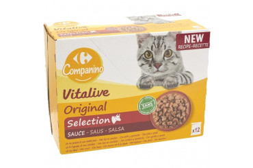 Terrines pour Chat Assorties Carrefour