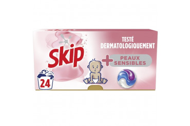 Lessive Tout-En-1 Peaux Sensibles Skip