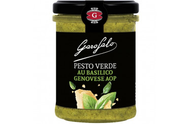 Sauce Pesto Vert au Basilic Genovese AOP Garofalo