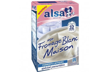 Ferments Lactiques pour Fromage Blanc Maison Alsa