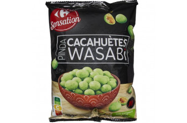 Cacahuètes Enrobées de Wasabi Carrefour