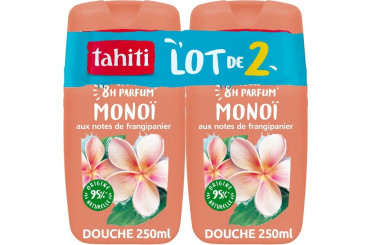 Gel Douche Gel Monoï et Frangipanier Tahiti 