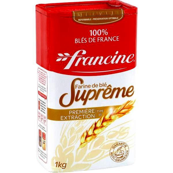 Mordicus Farine De Ble Supreme T45 Francine Grocery Delivery Le Cout Ne Fait Pas Le Gout