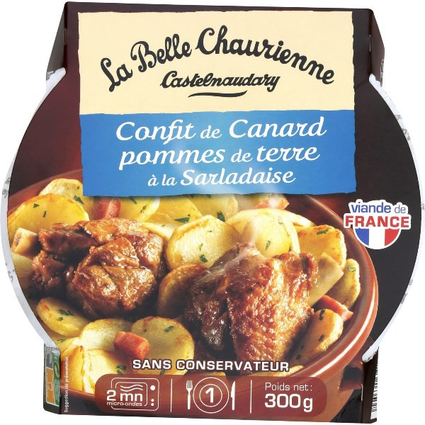 Mordicus Confit De Canard Du Sud Ouest Et Pomme De Terre Salardaise Reflets De France Grocery Delivery Le Cout Ne Fait Pas Le Gout