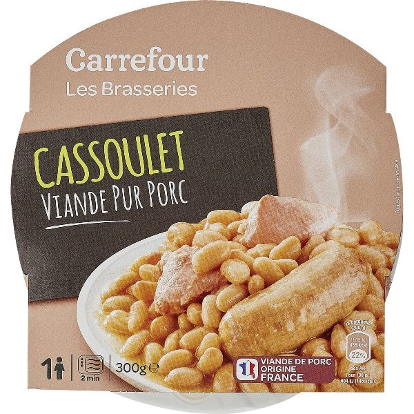 Mordicus Cassoulet Viande Pur Porc Carrefour