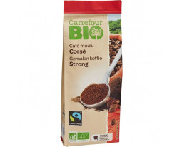 Café Moulu Corsé Arabica & Robusta Filtre Bio Carrefour