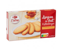 Langues de Chat Carrefour