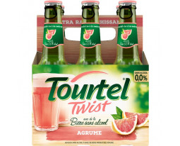 Bière Blonde Sans Alcool au Jus d'Agrumes Twist Tourtel