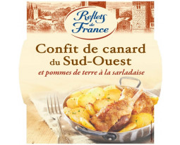 Confit de Canard et Pomme de Terre Salardaise Reflets de France