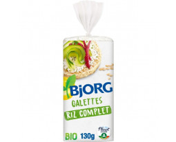 Galettes de Riz Complet Bio Bjorg