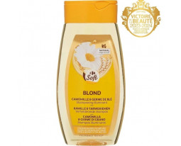 Shampoing Illuminant Camomille et Blé Cheveux Blonds Carrefour
