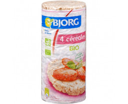 Galettes aux 4 Céréales Complètes Bio Bjorg