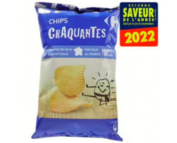 Chips Ondulées Natures Carrefour