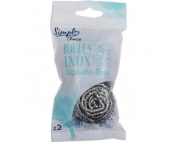 Boules Inox à Récurer Vaisselle Difficile Simpl