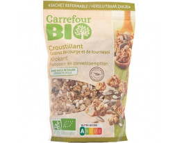 Muesli Croustillant Graines de Courge et de Tournesol Bio Carrefour