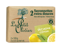 Savon de Marseille à la Verveine et Citron Le Petit Olivier