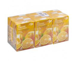 Jus d'Orange Teneur en Fruits 100% Carrefour