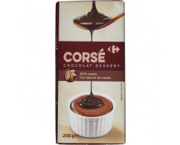 Chocolat Noir Pâtissier Corsé Carrefour