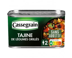 Tajine de Légumes Grillés Coriandre et Raisins Secs Cassegrain