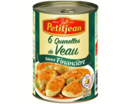 Quenelles de Veau Sauce Finançière Petit Jean