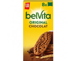 Biscuits Petit Déjeuner Céréales Chocolat Pocket Belvita Lu