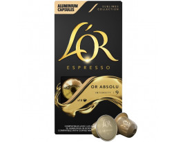 Capsules Café Espresso Or Absolu No09 L'Or 