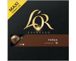 Capsules Café Espresso Forza No09 L'Or 