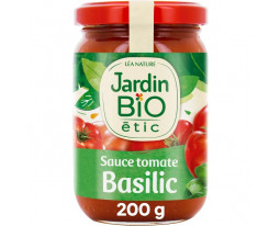 Sauce Tomate Basilic Bio Jardin Bio