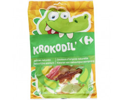 Bonbons Gélifiés Aromatisés Krokodil Carrefour