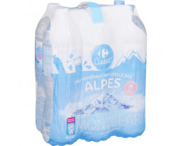 Eau Minérale Naturelle des Alpes Montclar Carrefour