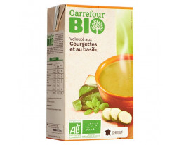 Velouté de Courgette et Basilic Bio Carrefour