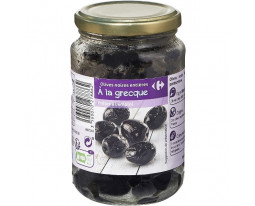 Olives Noires Entières à La Grecque Carrefour