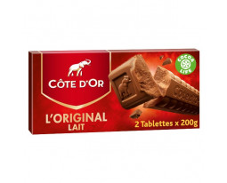 Chocolat au Lait Extra Supérieur l'Original Côte d'Or  