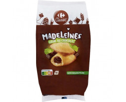 Madeleines Coeur Chocolat Noisette Pocket Carrefour